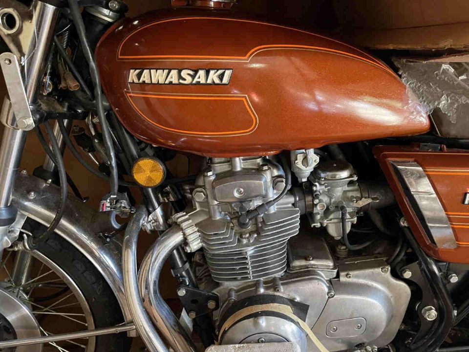 Kawasaki KZ400 1977